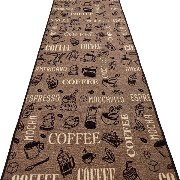 Chodnik podgumowany COFFEE 04 BEŻOWY
