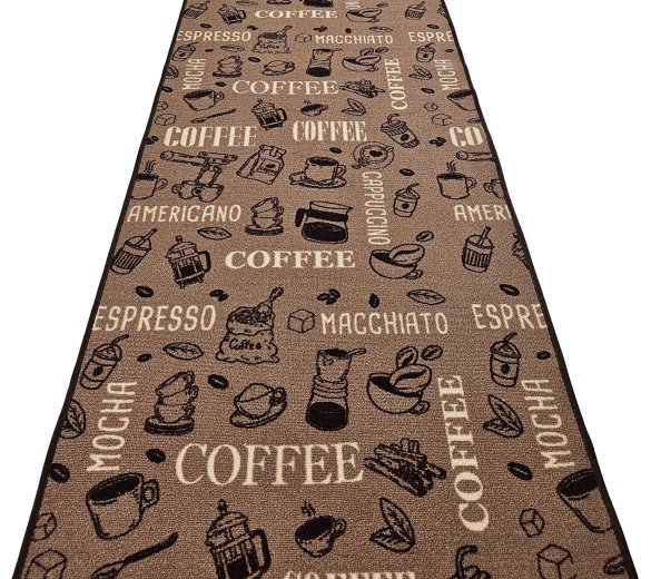 Chodnik podgumowany COFFEE 04 BEŻOWY