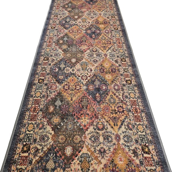 Chodnik podgumowany MODERN CLASSIC 19 SZARY