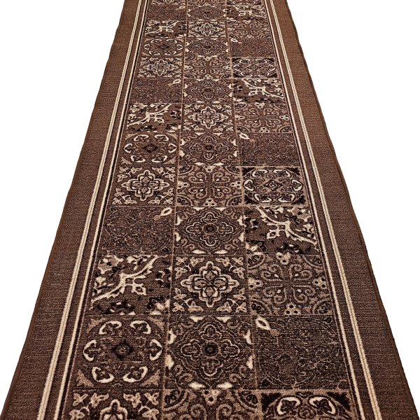 Chodnik podgumowany MOSAIC 17 BRĄZOWY