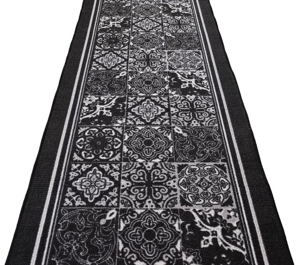 Chodnik podgumowany MOSAIC 19 CZARNY