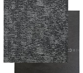 Płytka dywanowa EMBER 6977 CIEMNOSZARA