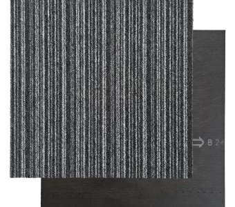 Płytka dywanowa VIENNA / OFFICE 7782 SZARA LINIOWA