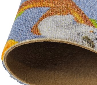 Wykładzina dziecięca ALFABET 19 SZARA