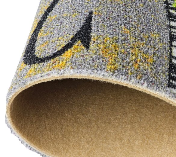 Wykładzina dziecięca BLACKBOARD 19 SZARA